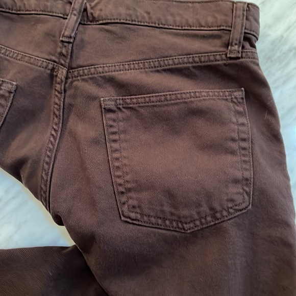 GAP Brown Baggy Mid Rise  Jeans Pants - Picture 4 of 5